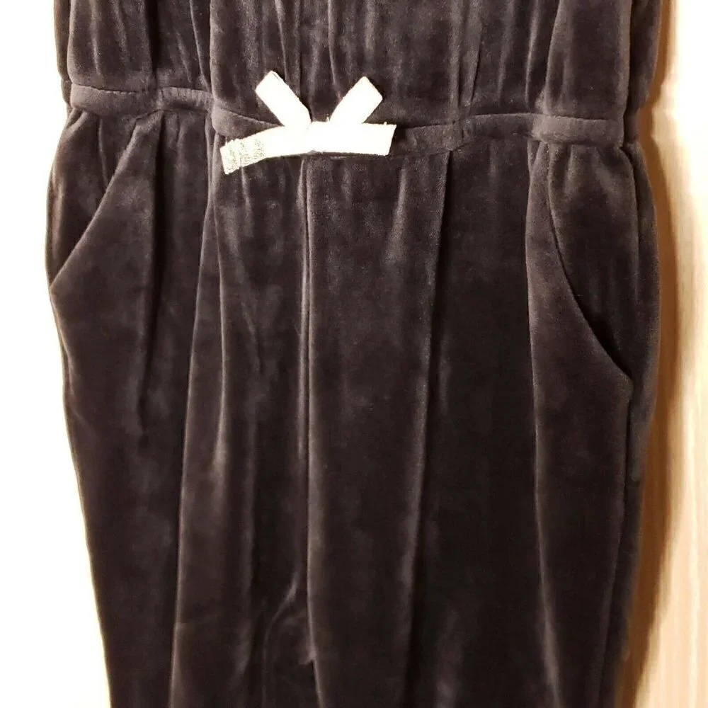 Osh Kosh B'gosh Toddler Grey Velvet Pantsuit. 18 M
